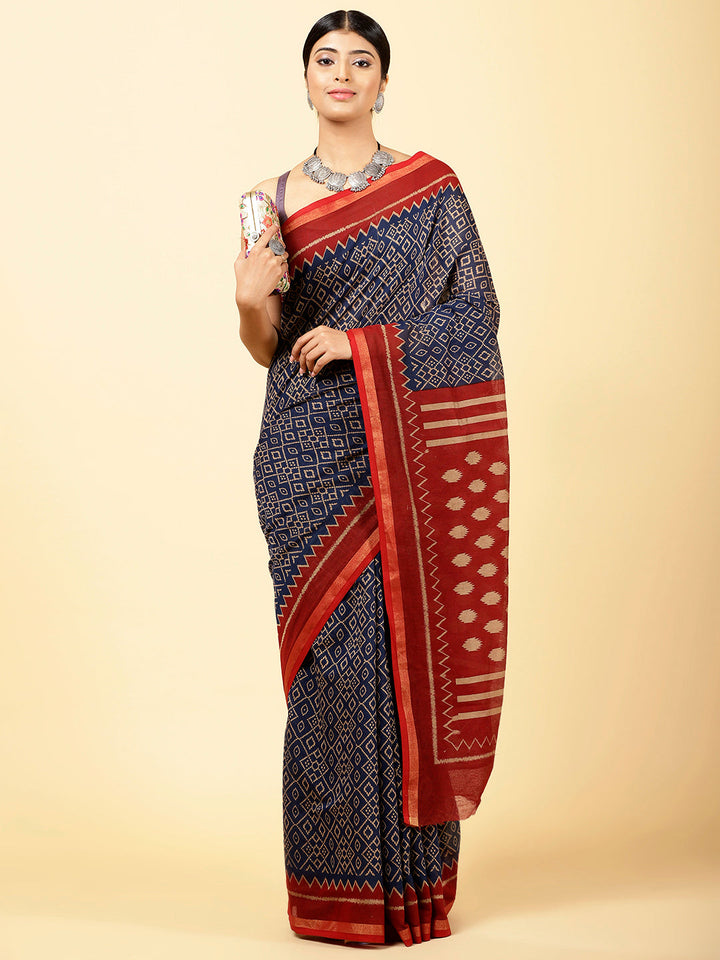 Printed Cotton Saree