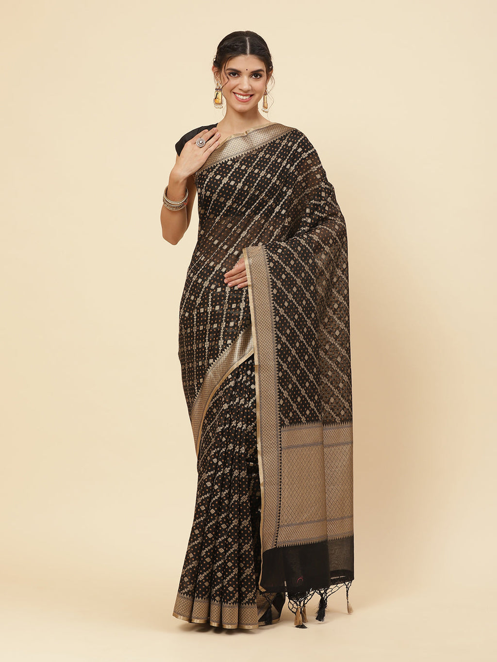 Cotton Wovn Saree