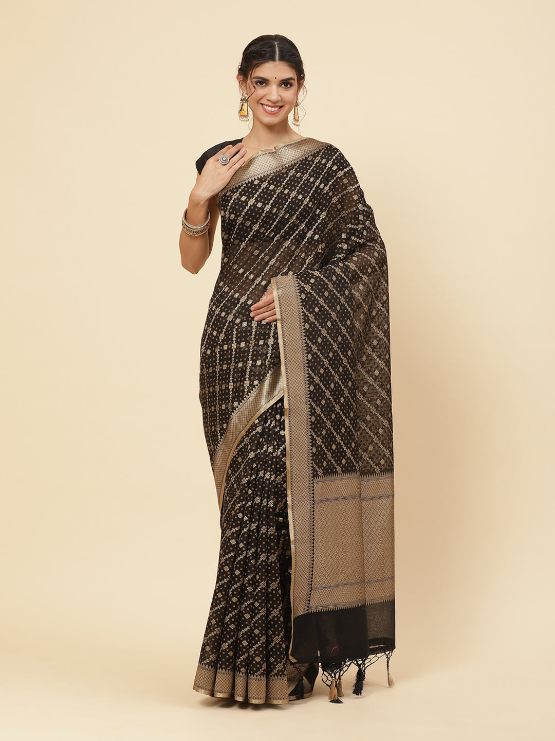 Cotton Wovn Saree