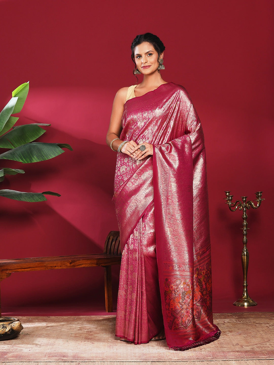 Woven Design Art Silk Saree