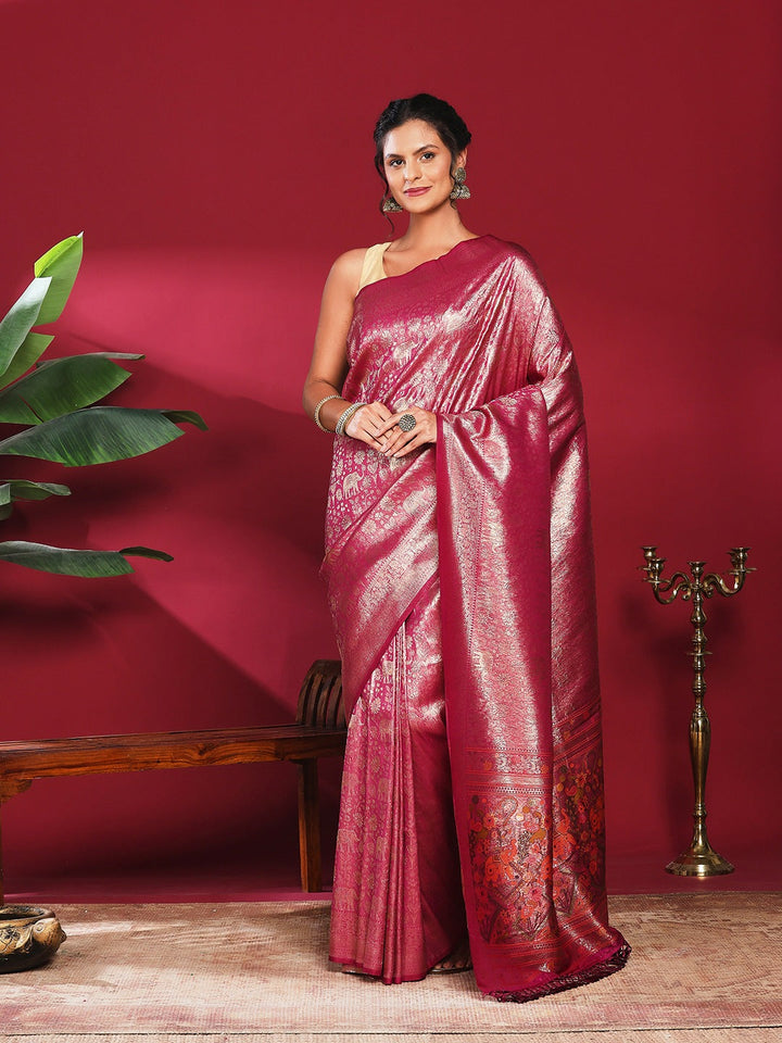 Woven Design Art Silk Saree