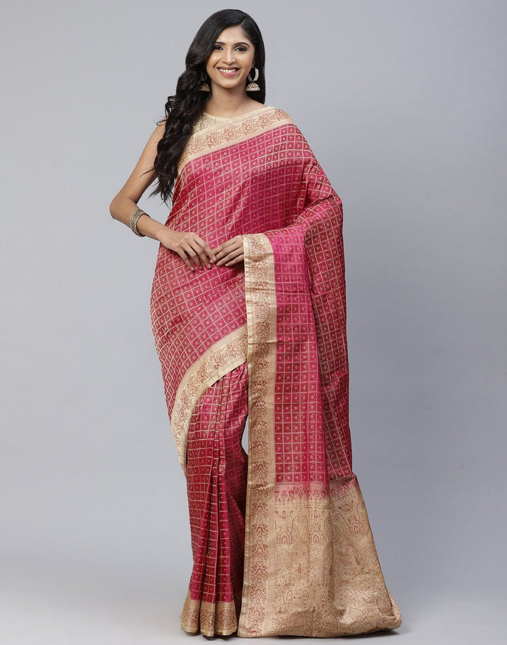 Woven Banarasi Tanchoi Saree