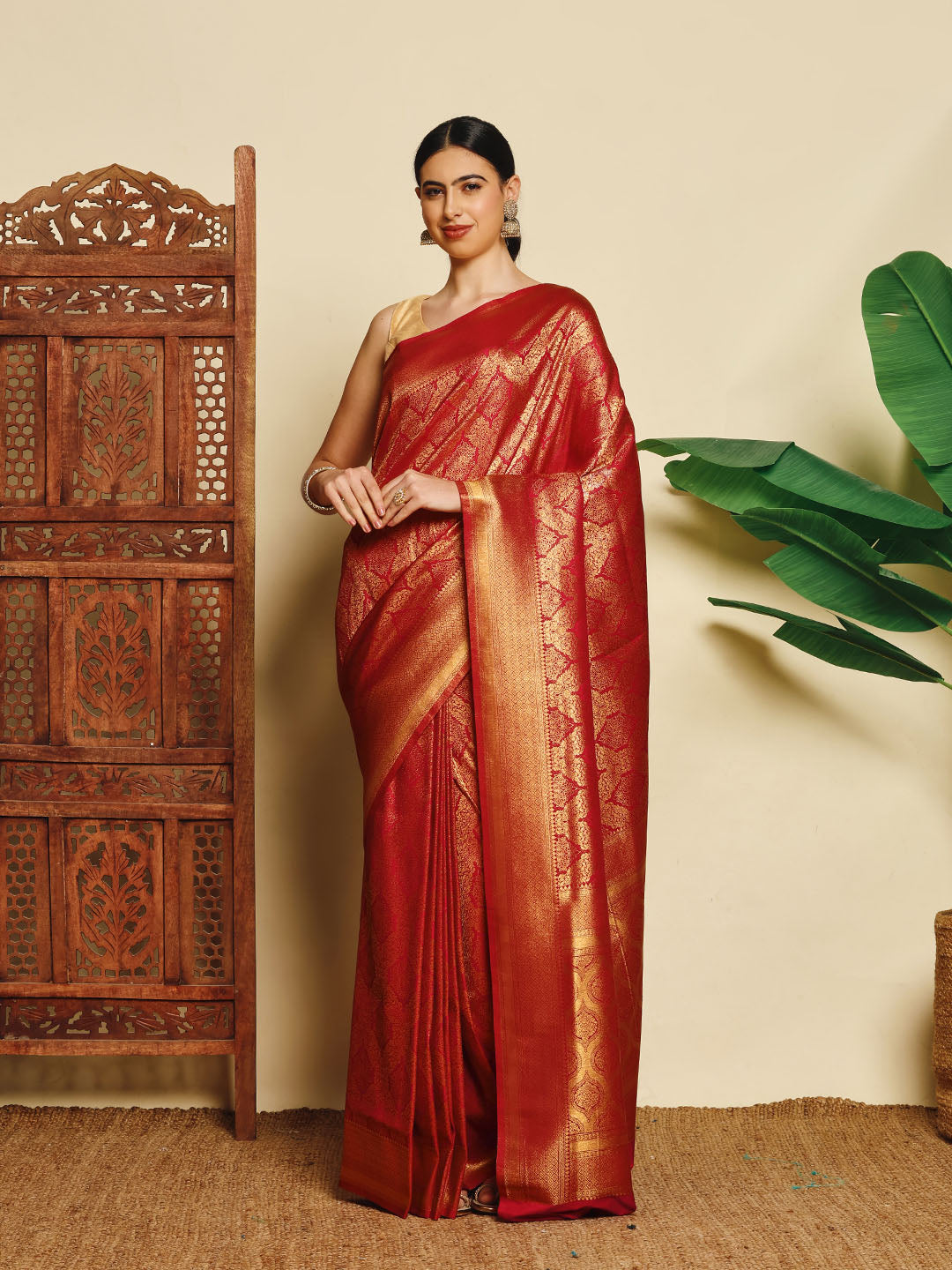 Woven Design Art Silk Saree