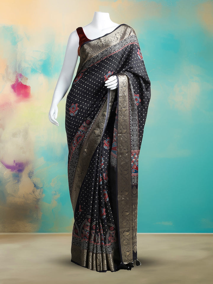 Printed Art Silk Saree