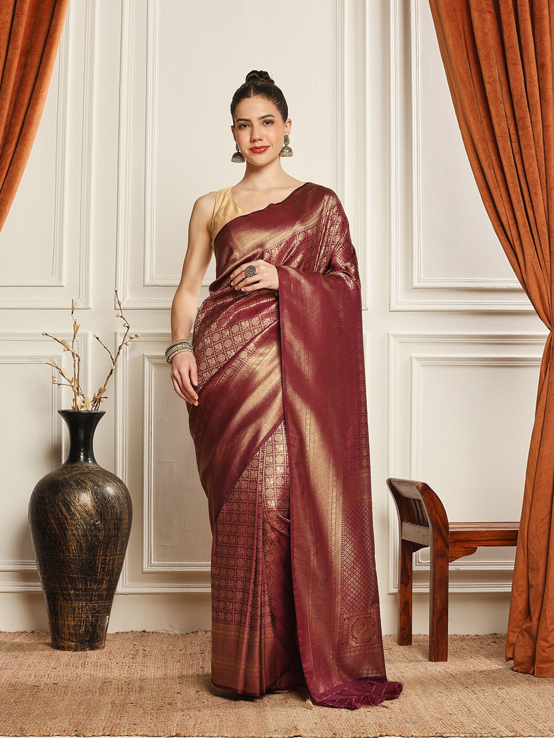 Woven Design Art Silk Saree