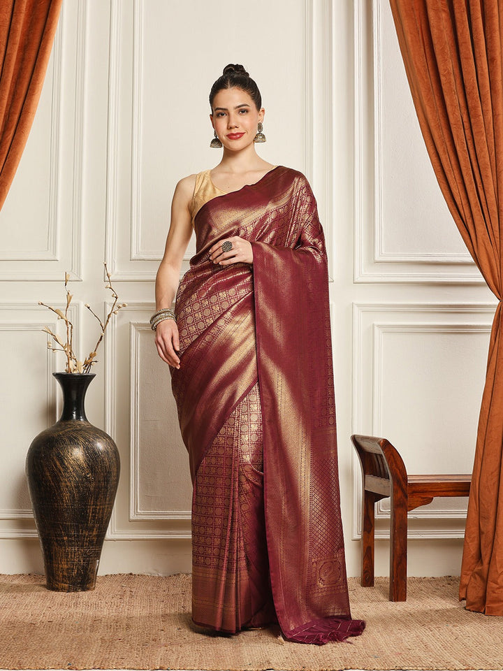 Woven Design Art Silk Saree
