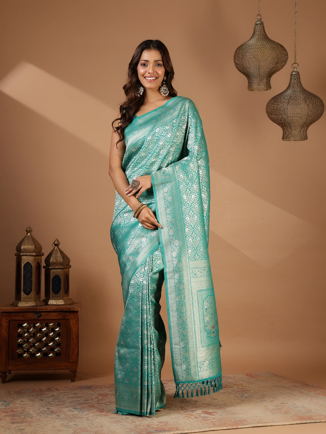 Woven Design Art Silk Saree