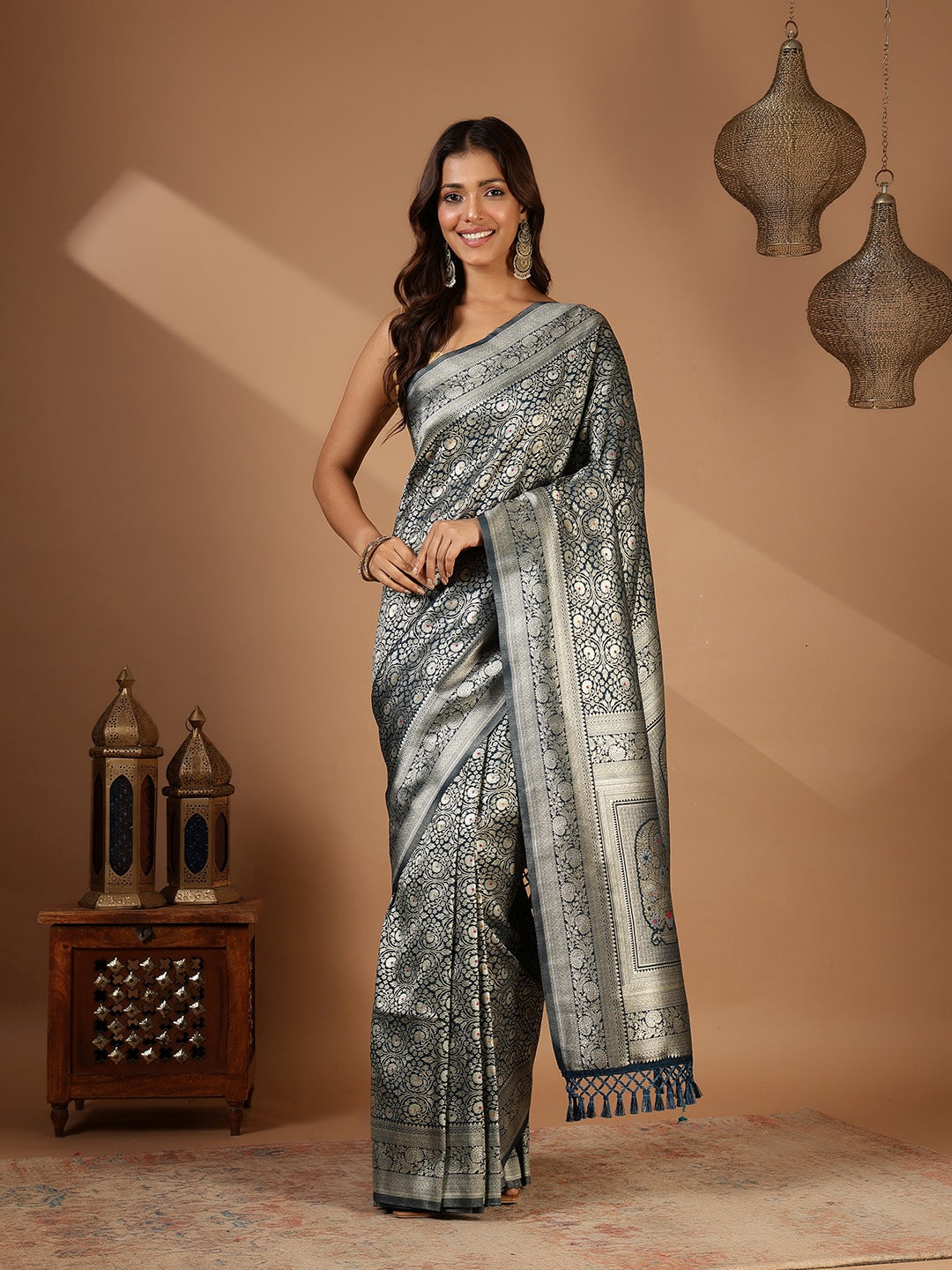 Woven Design Art Silk Saree
