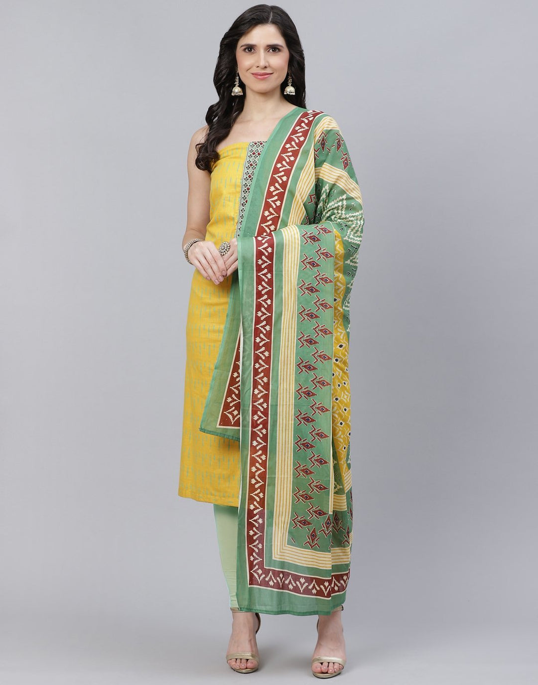 Cotton Printed Suit Piece