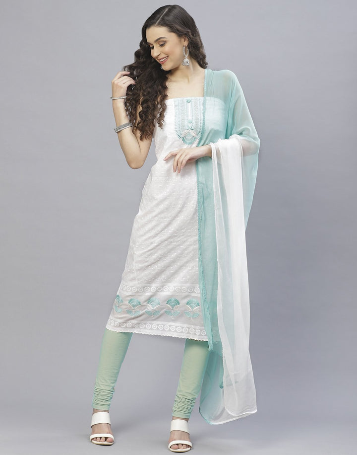 Cotton Embroidery Suit Set