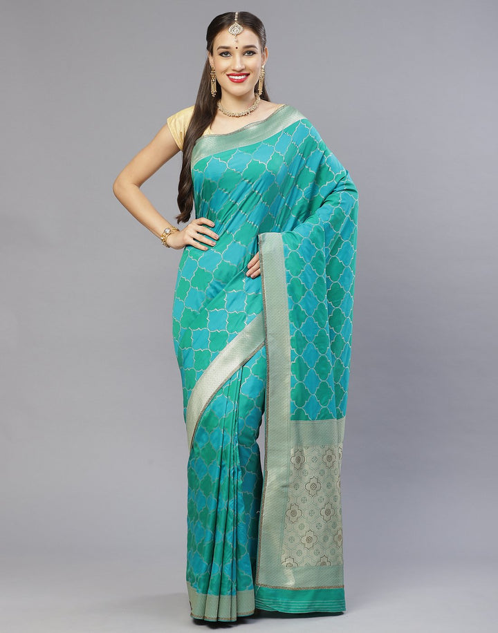 Banarasi Woven Embroidery Saree