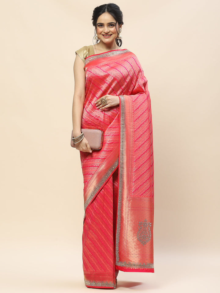 Woven Art Silk Banarsi Saree