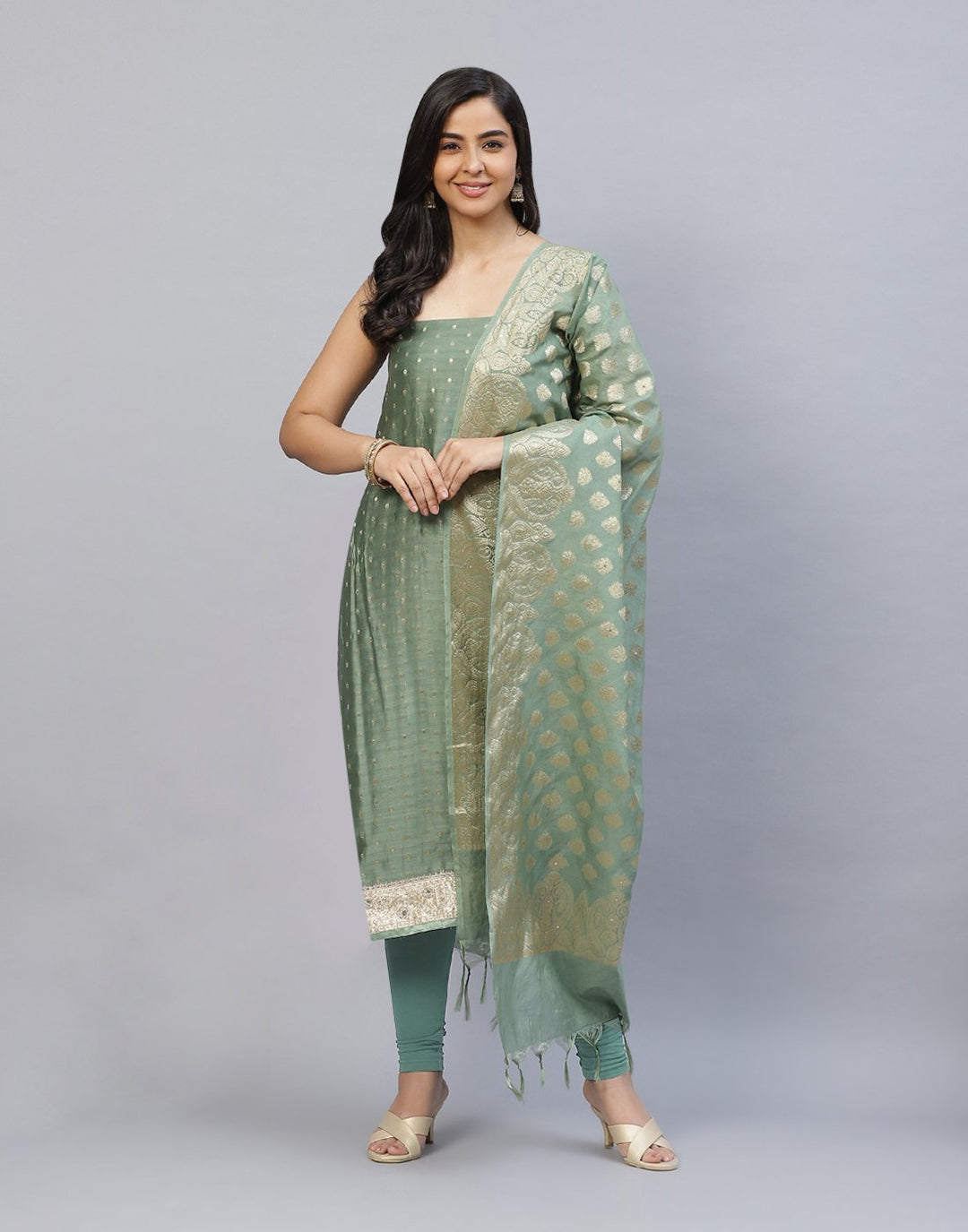 Embroidered Cotton Suit Piece