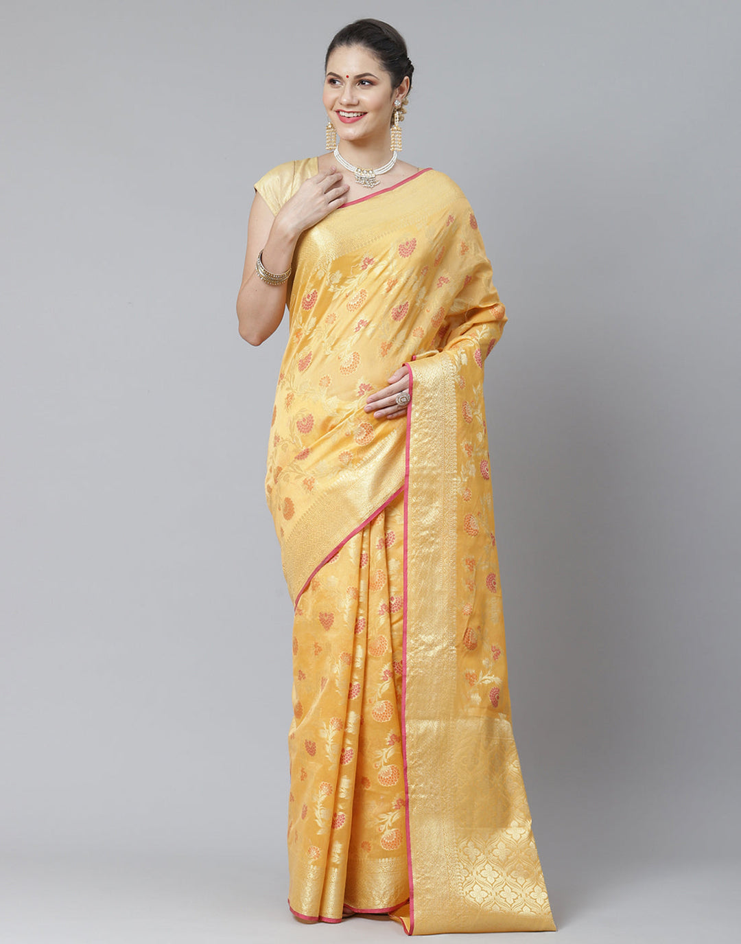 Cotton Woven Saree