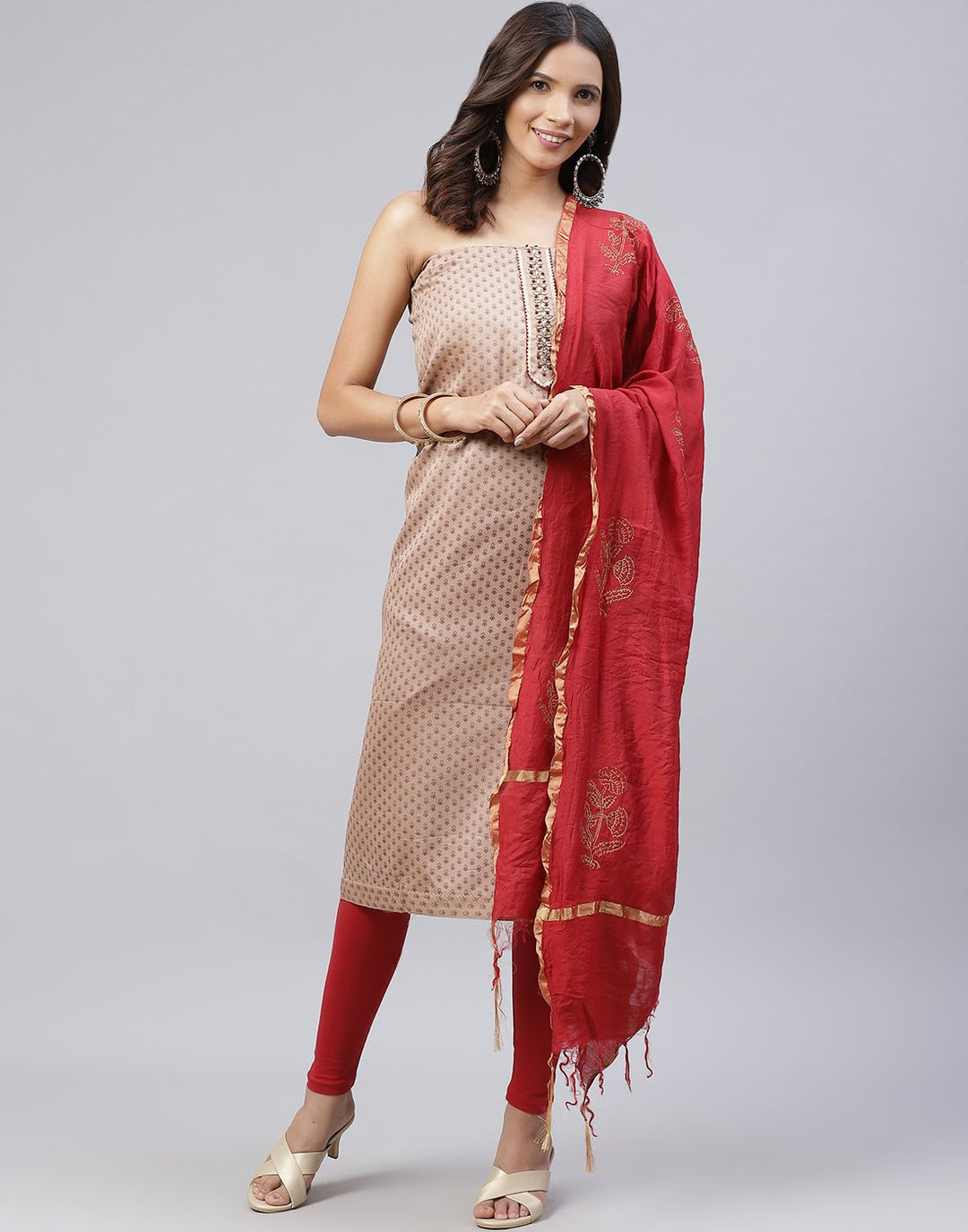 Cotton Printed Suit piece