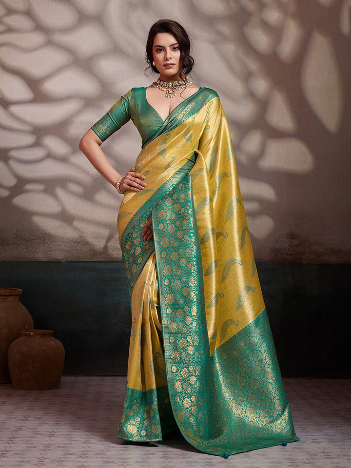 Woven Design Art Silk Saree