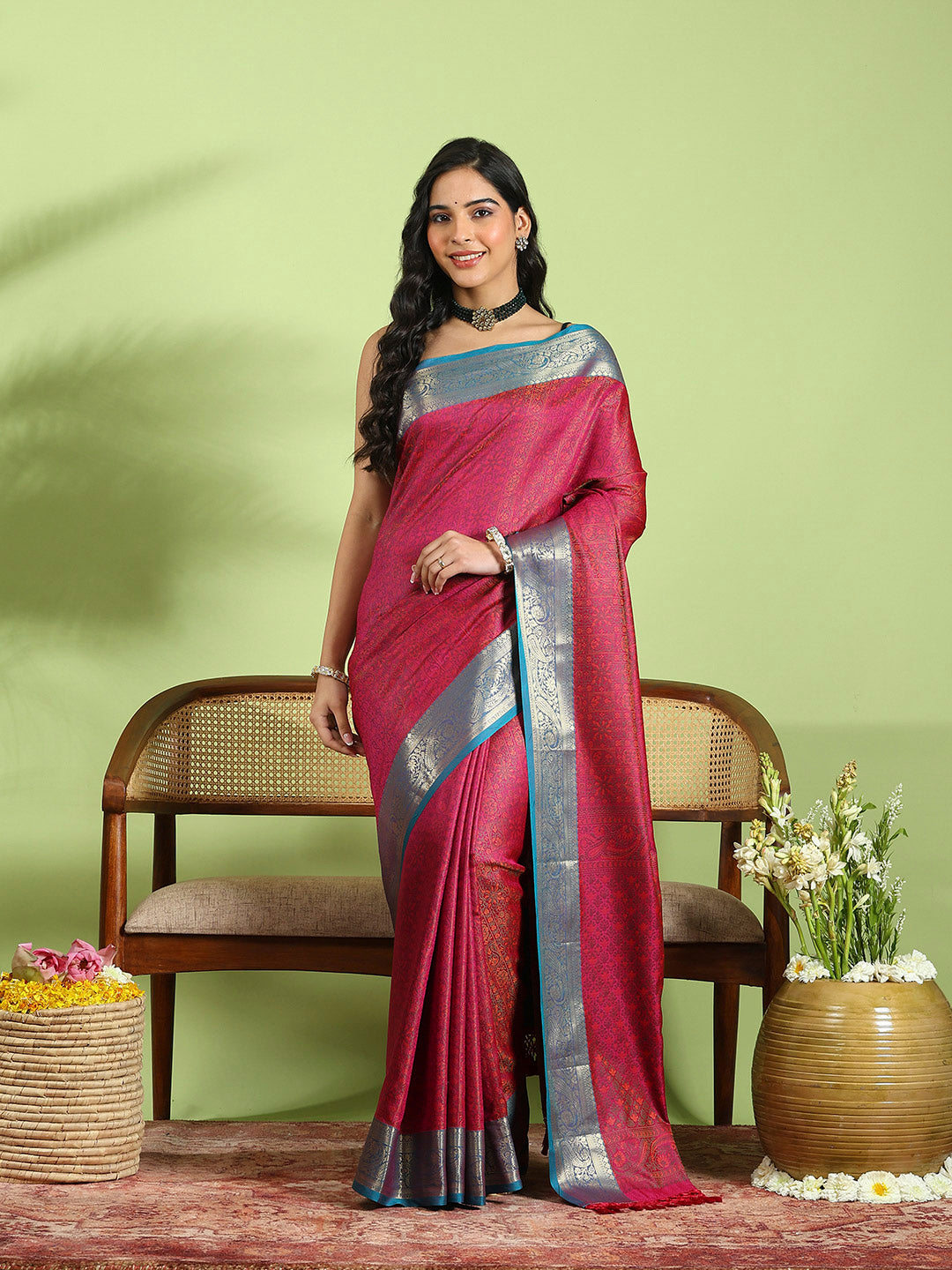Woven Design Art Silk Saree