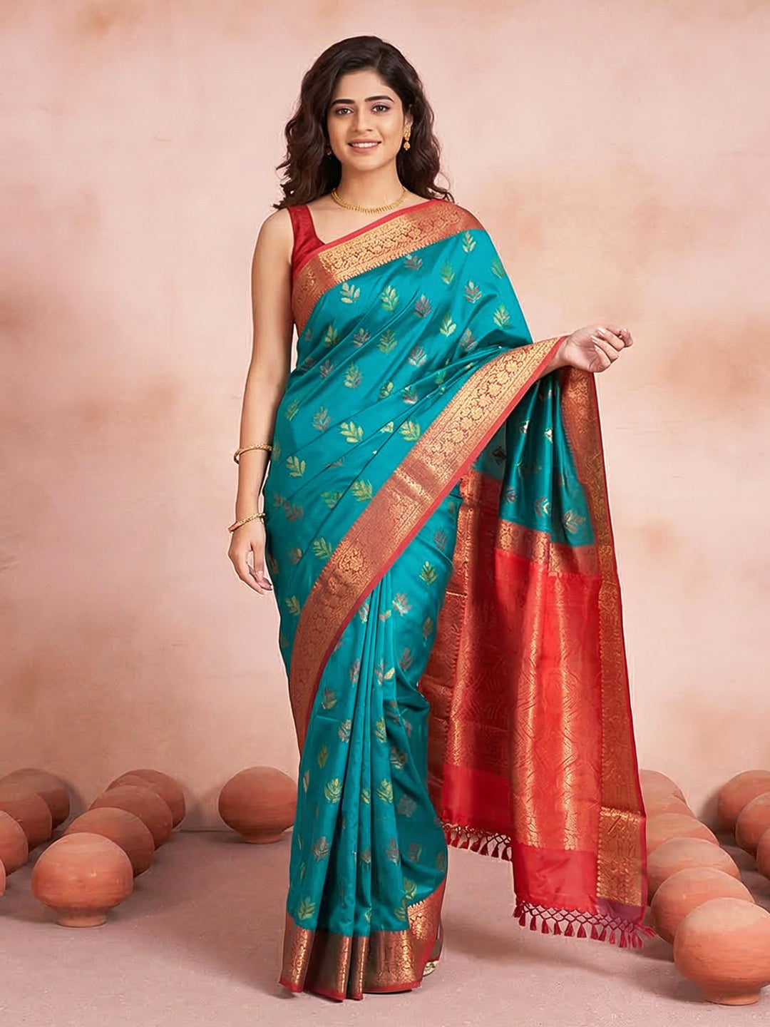 Woven Design Art Silk Saree