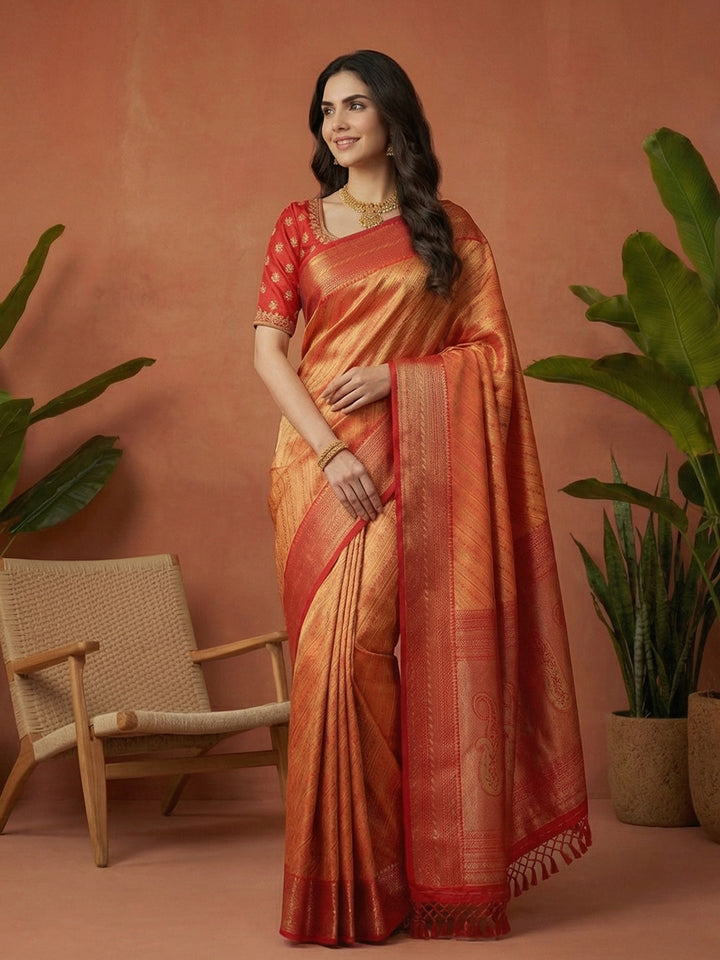 Woven Design Art Silk Saree