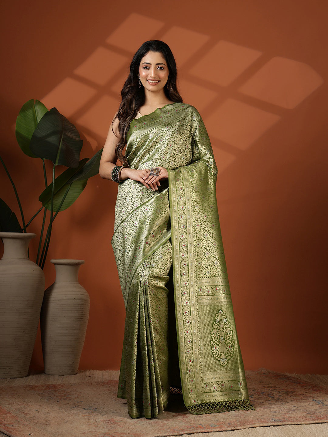 Woven Design Art Silk Saree