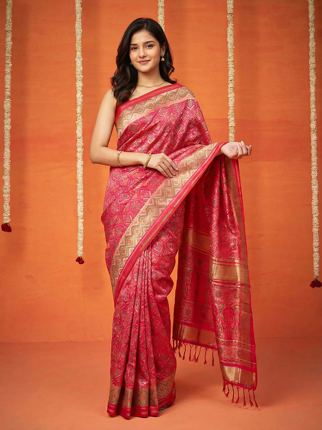 Woven Design Art Silk Saree
