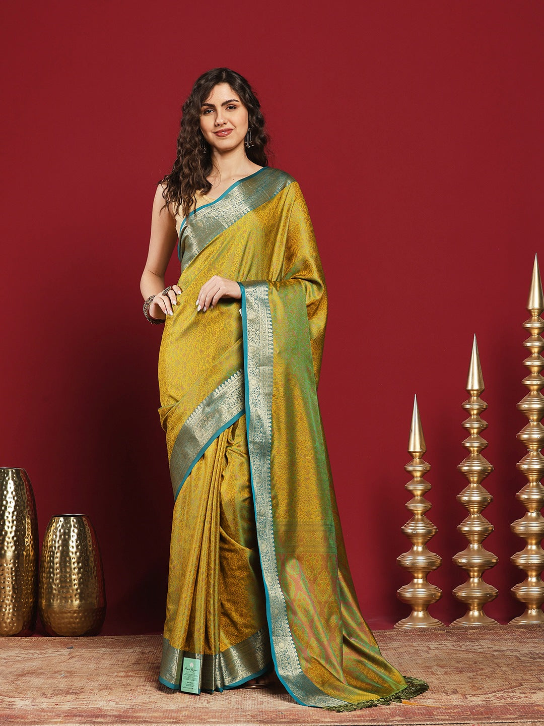 Woven Design Art Silk Saree