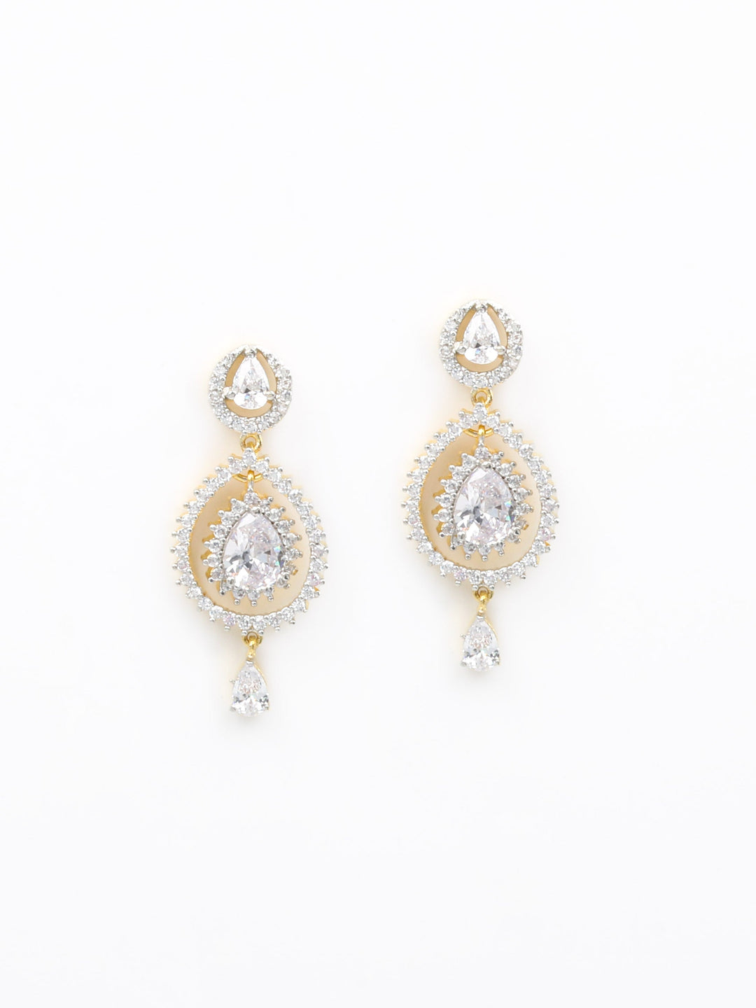 White Drop &amp; Danglers Earrings