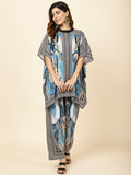 Printed Muslin Kurti With Pants