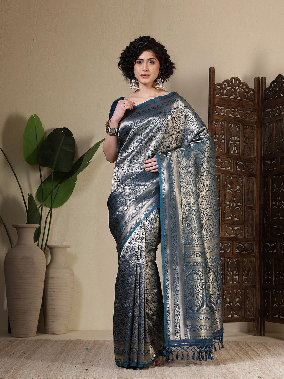 Woven Design Art Silk Saree