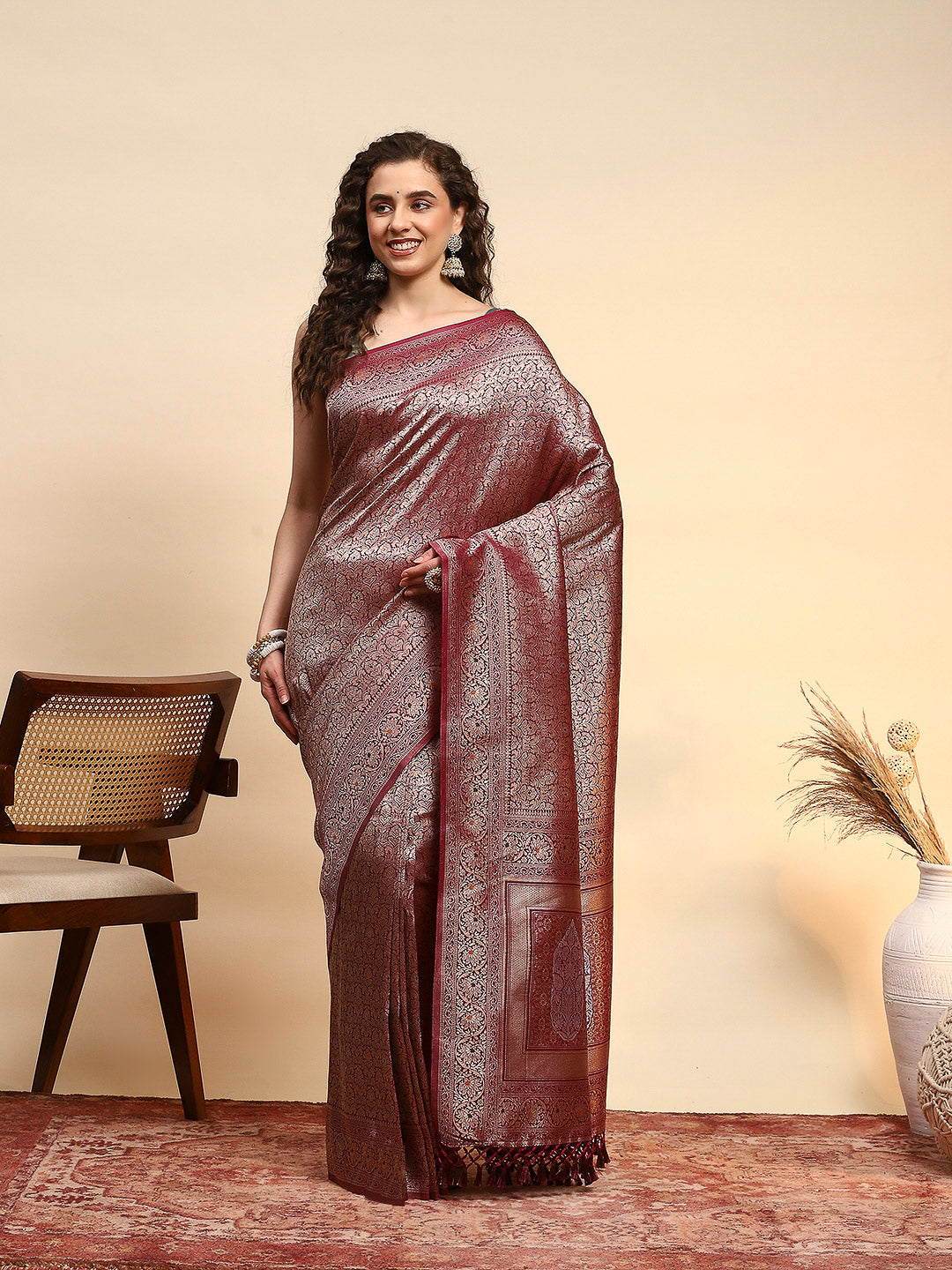 Woven Design Art Silk Saree