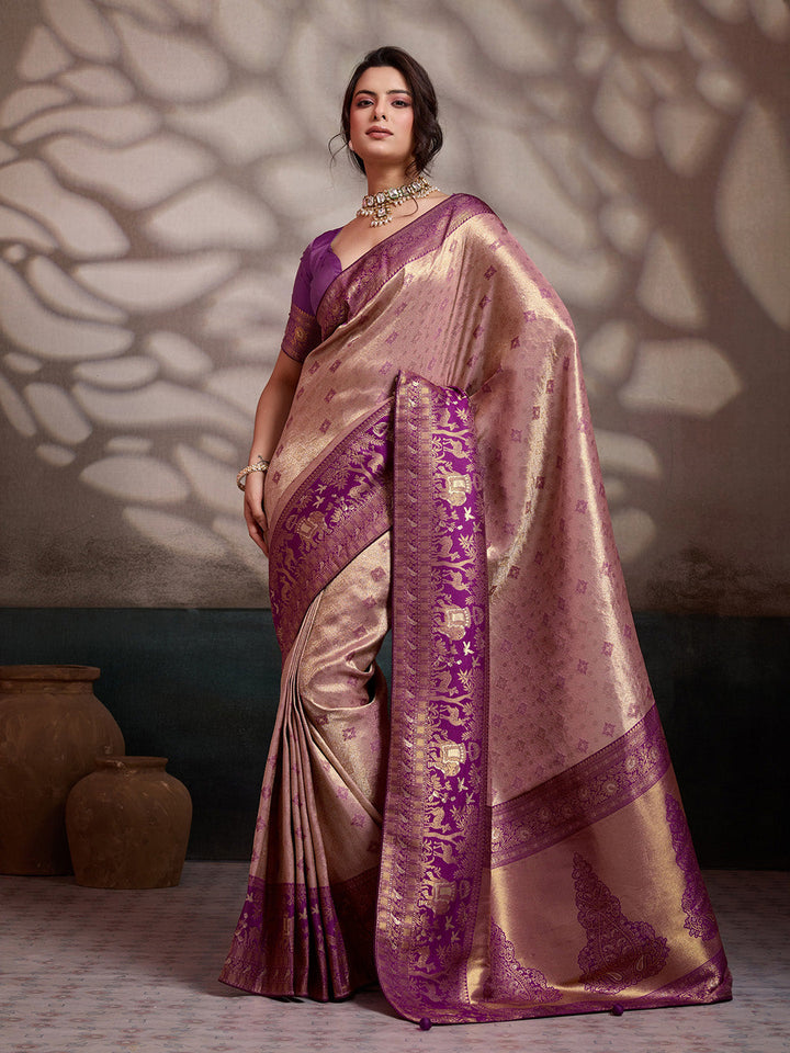 Woven Design Art Silk Saree