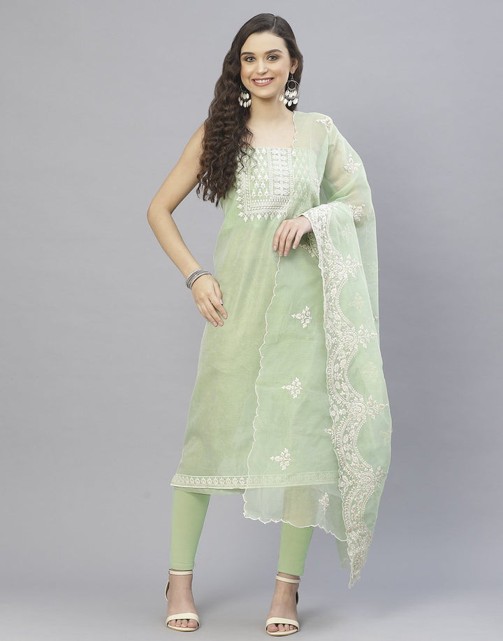 Cotton Embroidery Suit Set