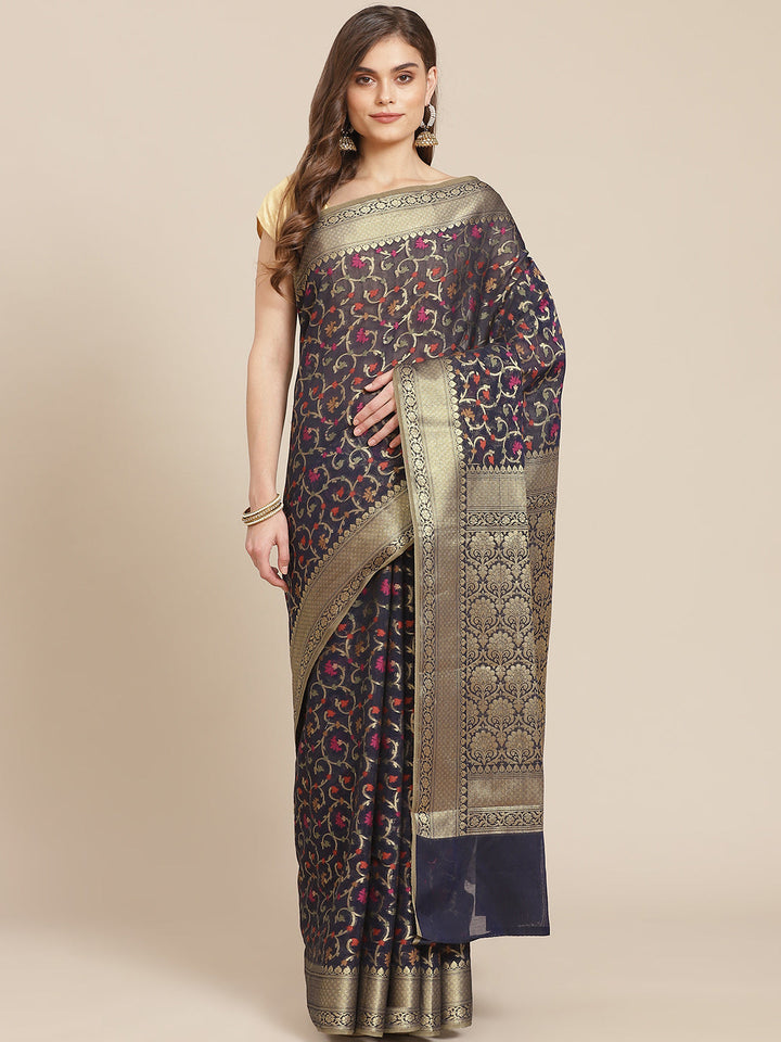 Cotton Saree with Zari Jaal