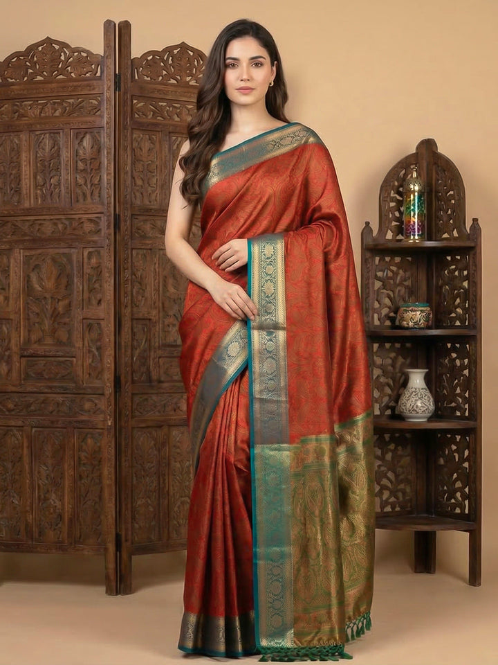 Woven Design Art Silk Saree