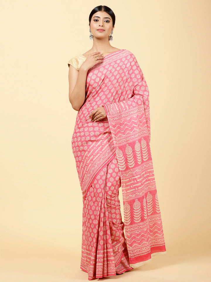 Printed Cotton Saree