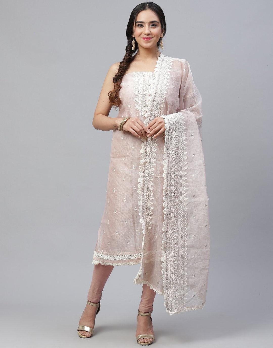 Kota Embroidered Suit Piece
