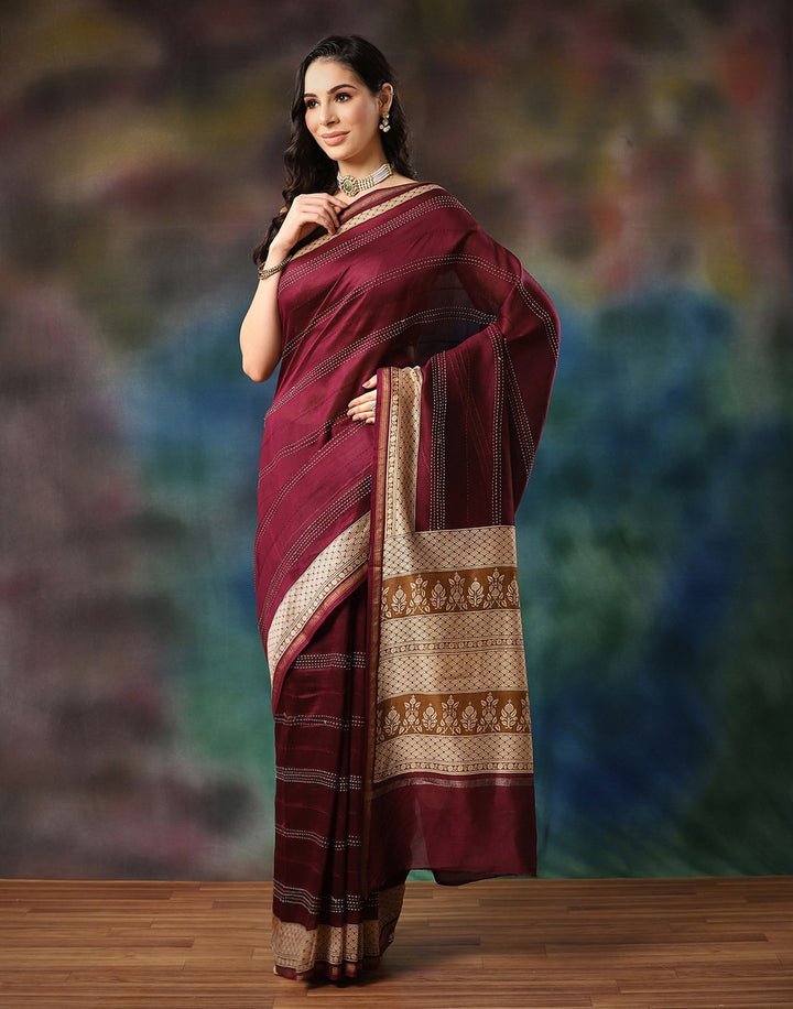 Cotton Printed Saree
