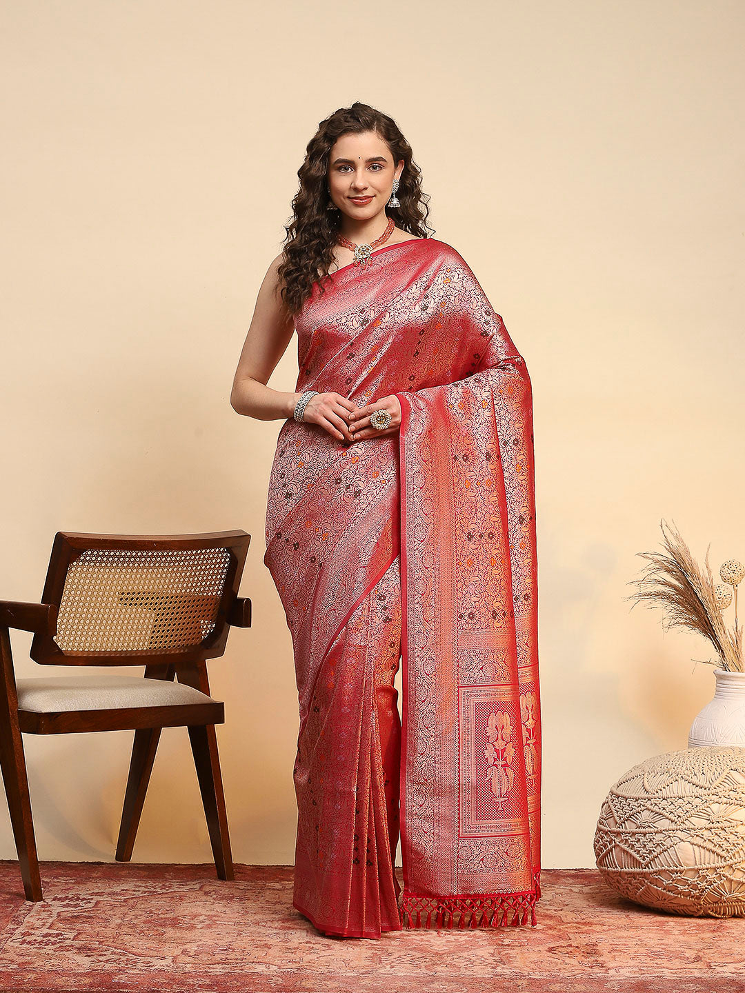 Woven Design Art Silk Saree