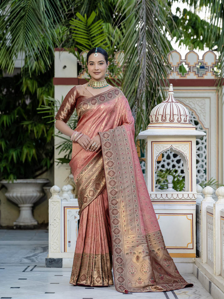 Kanjivaram Art Silk Woven Saree