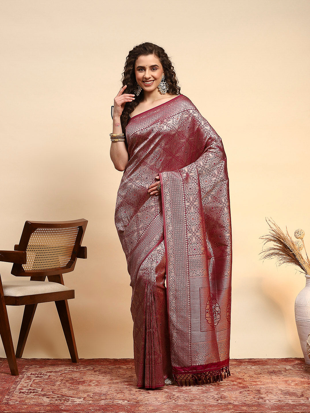 Woven Design Art Silk Saree
