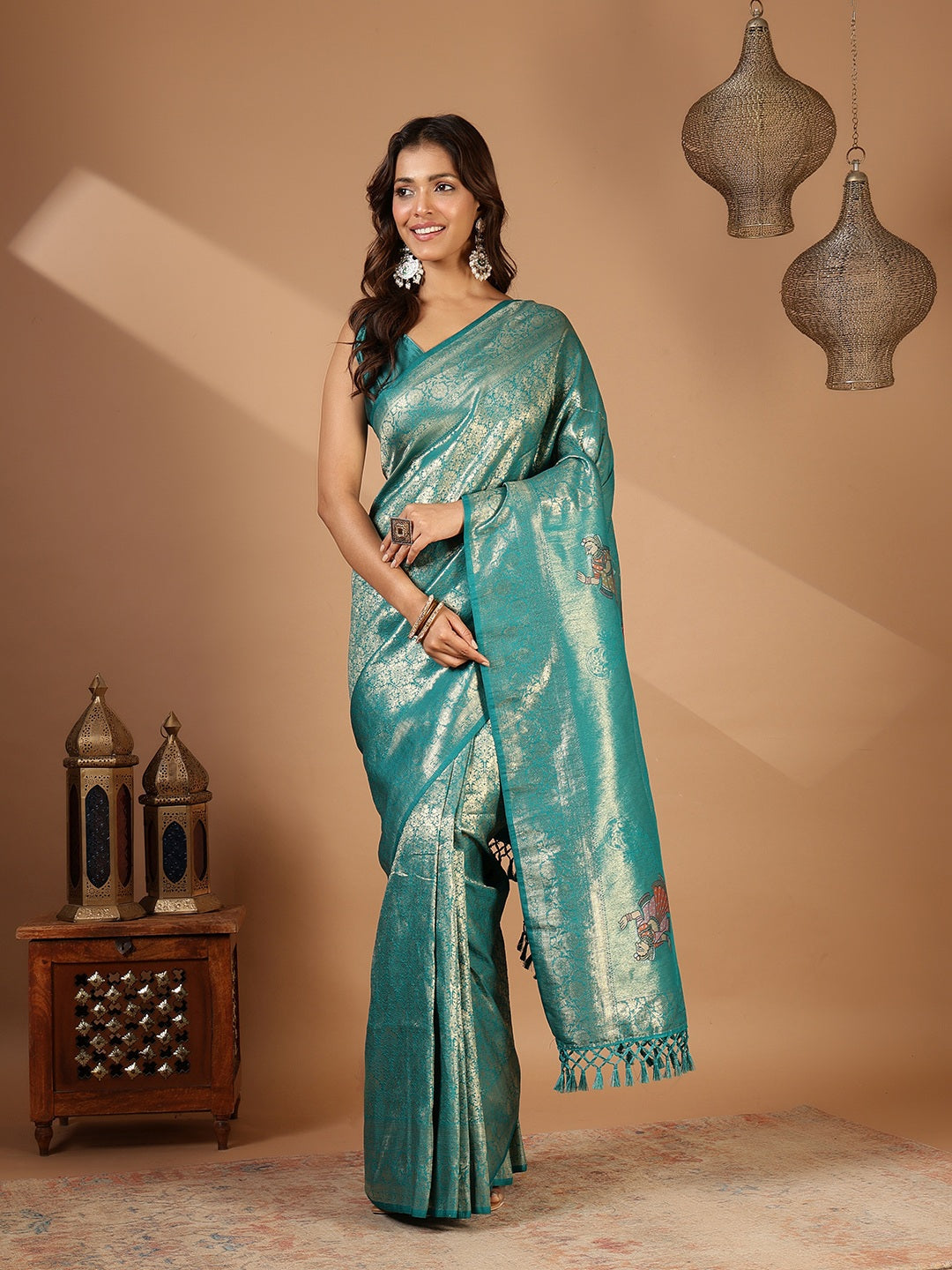 Woven Design Art Silk Saree