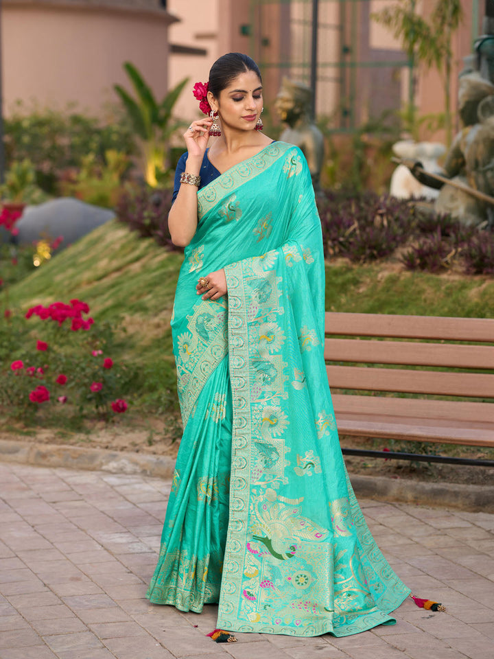 Woven Design Dola Silk Saree