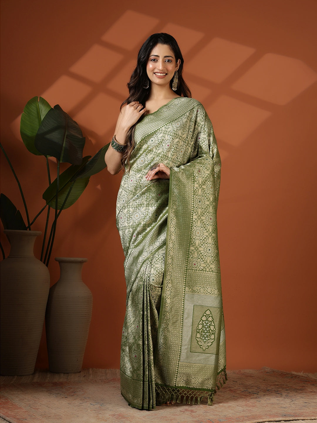 Woven Design Art Silk Saree