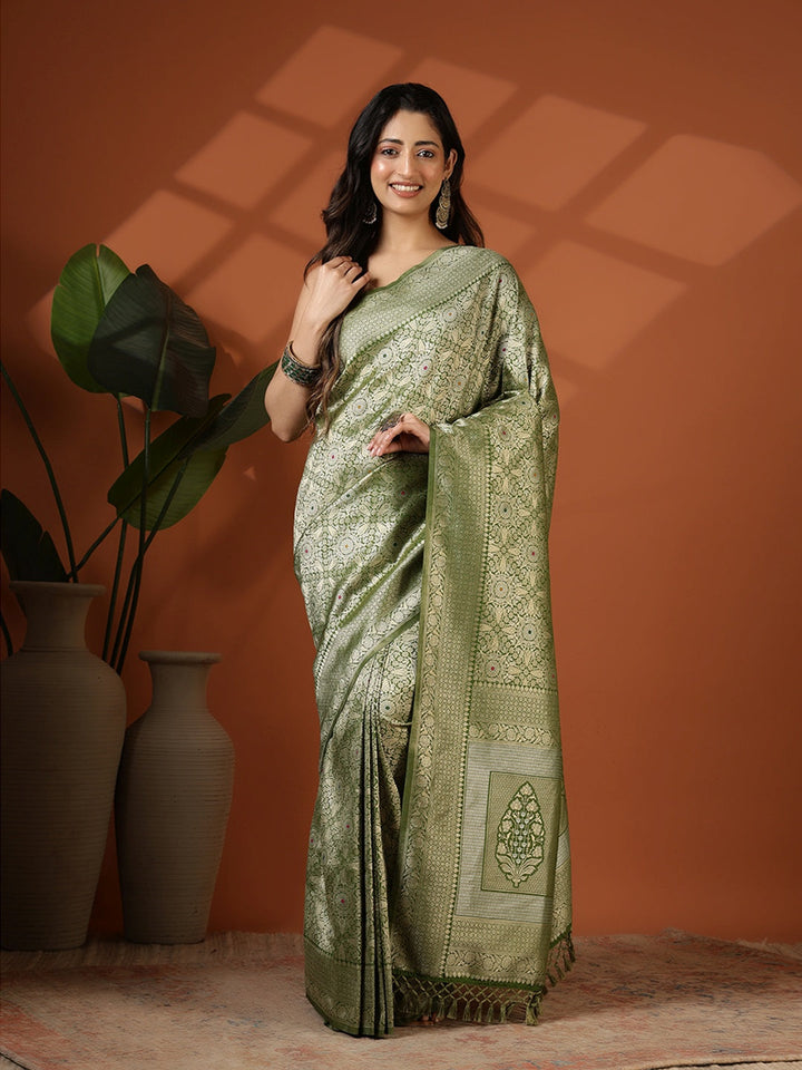 Woven Design Art Silk Saree