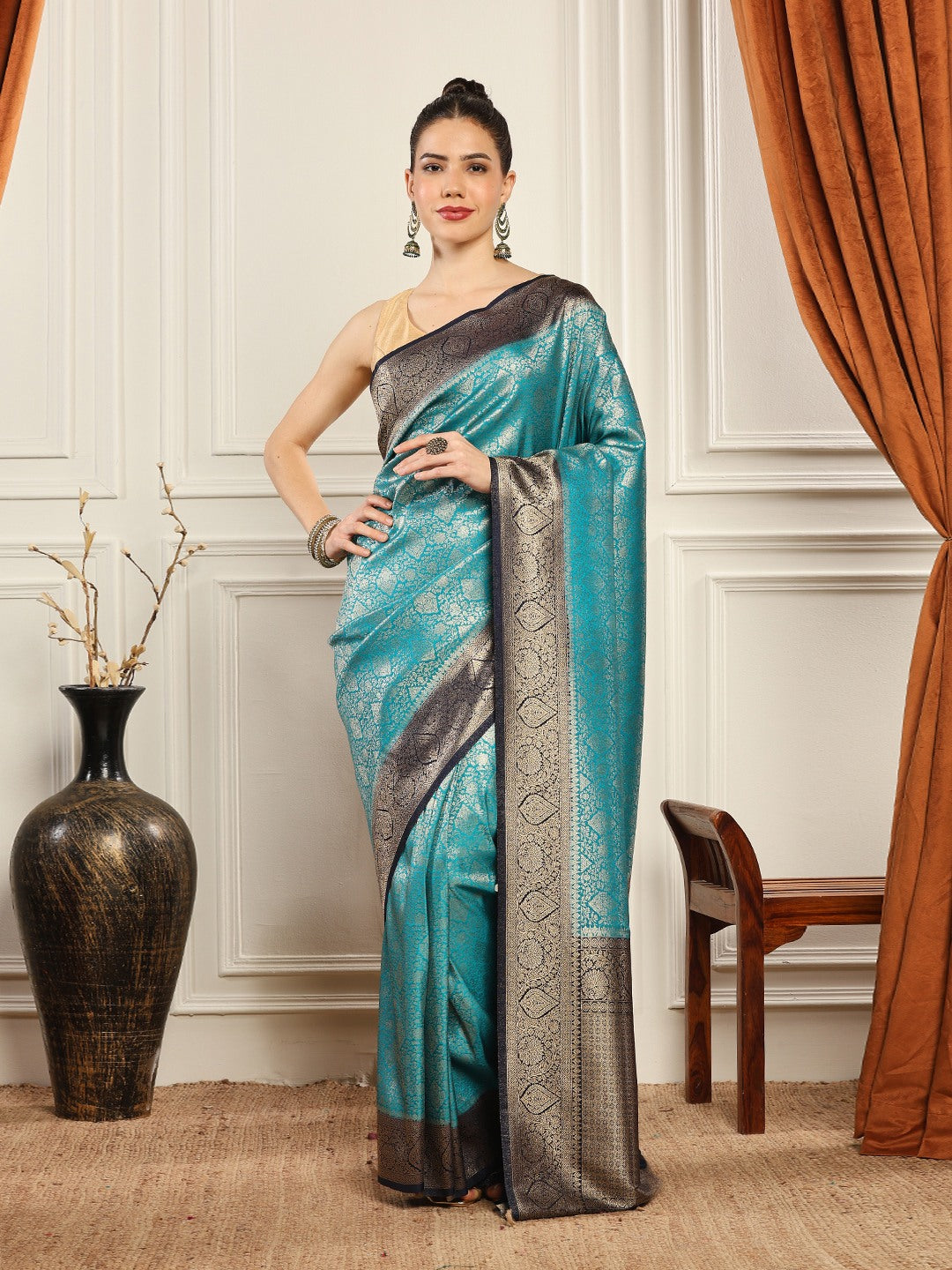 Woven Design Art Silk Saree