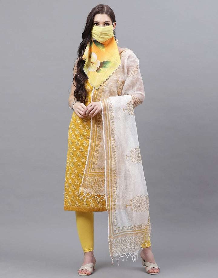 Cotton Printed Suit Piece
