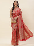 Zari Jaal Georgette Saree
