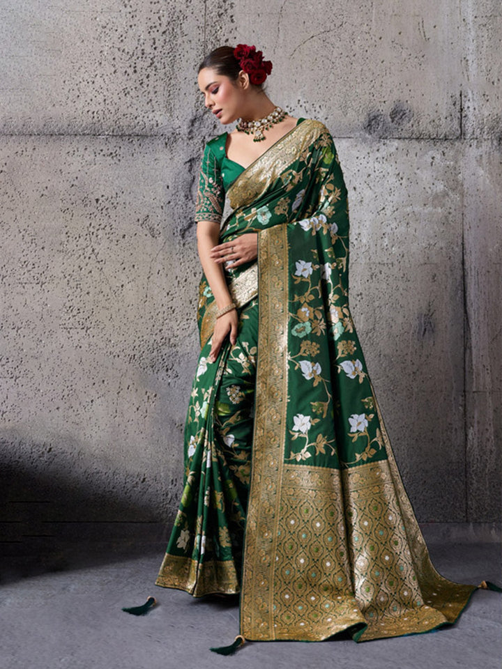 Woven Design Banarasi Silk Saree