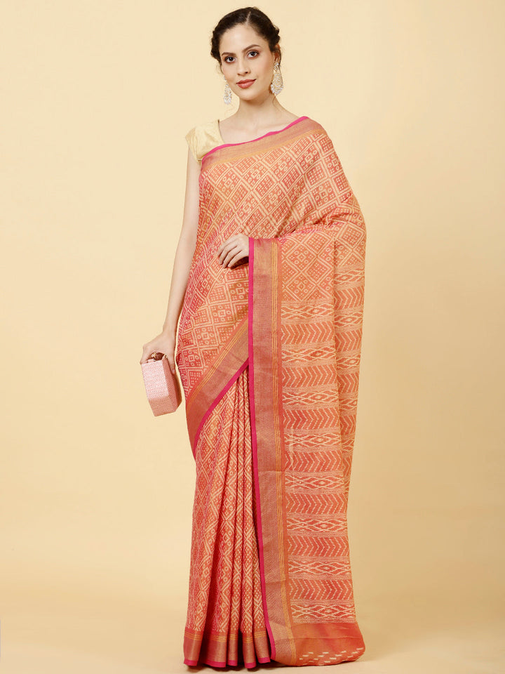 Printed Cotton Saree