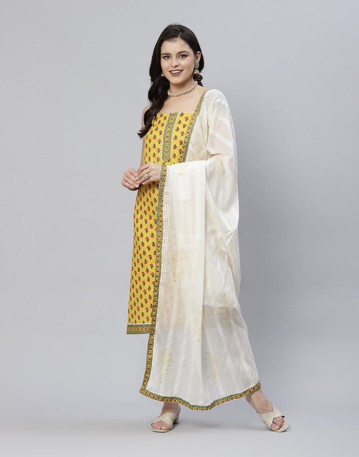 Printed Cotton Suit Piece